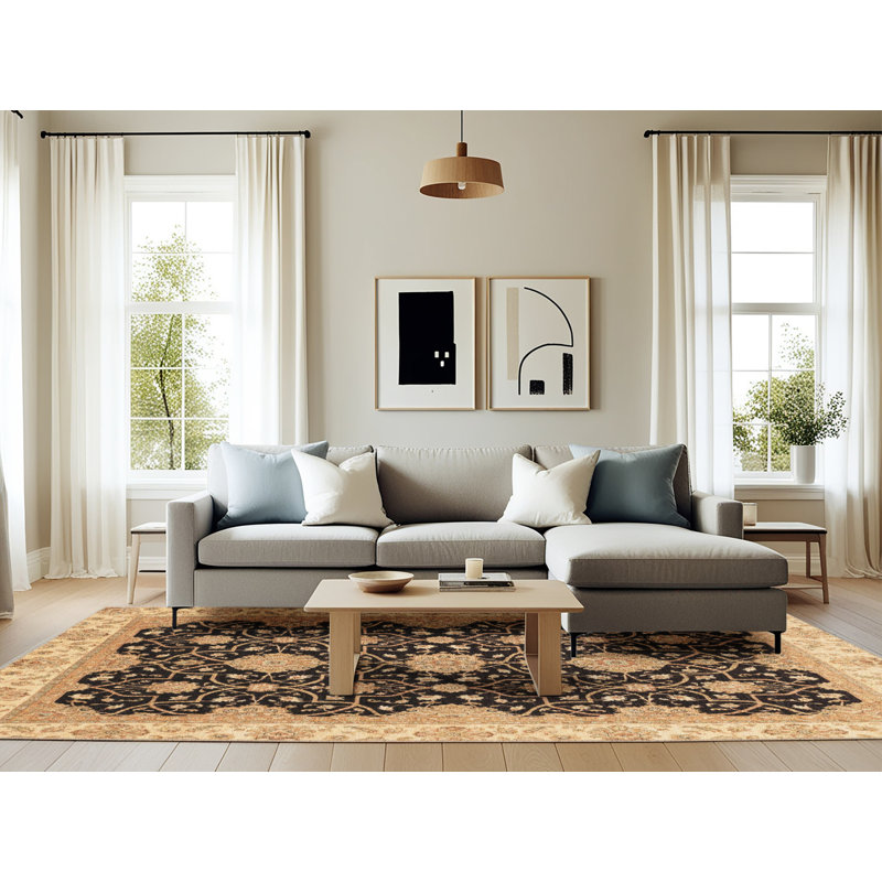 Tapis abstrait 4060, Rectangle 6 pi x 9 pi