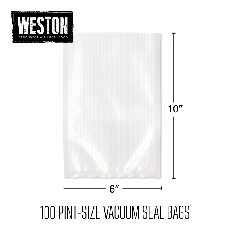 Weston 1 Pint Vacuum Sealer Bag