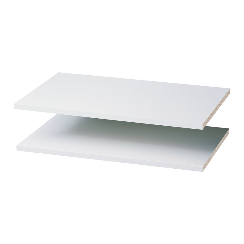 Ensemble de tablettes l 24 "Grid, Blanc