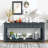 3-Drawers Storage  Console Table with Bottom Shelf for Entryway Hallway-1688039522