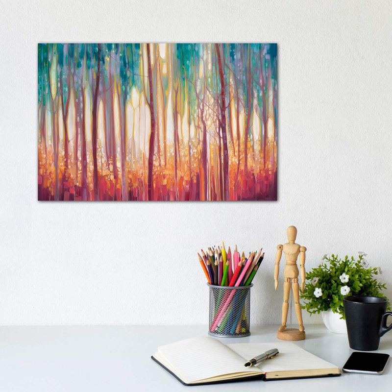 Mythology 1 Piece Wrapped Canvas Painting, 20.32cm H x 30.48cm W x 1.91cm D