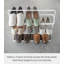 Range-chaussures Yamazaki Home, large, court, acier, court, peut contenir de 6 à 9 chaussures, poignées-582202406