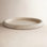 Travertine Small Round Tray Cream