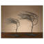 2 Piece Windy Woods Brown Bronzed Metal Tree Sculptures