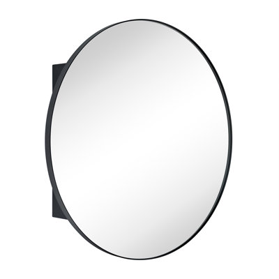 Armoire à pharmacie avec miroir et 2 tablettes réglables Seenaa