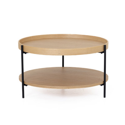 Lunaleigh - Table basse moderne en bois