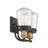2-Light Dimmable Black Vanity Light-46892598-46892587