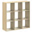 Abdul 102cm H x 102cm W Bookcase-1213494949