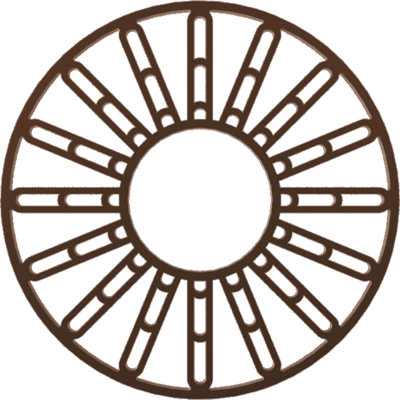 Hale Architectural Grade PVC Pierced Ceiling Medallion