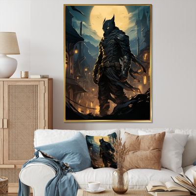 «Villian In The Night Sky», reproduction sur toile