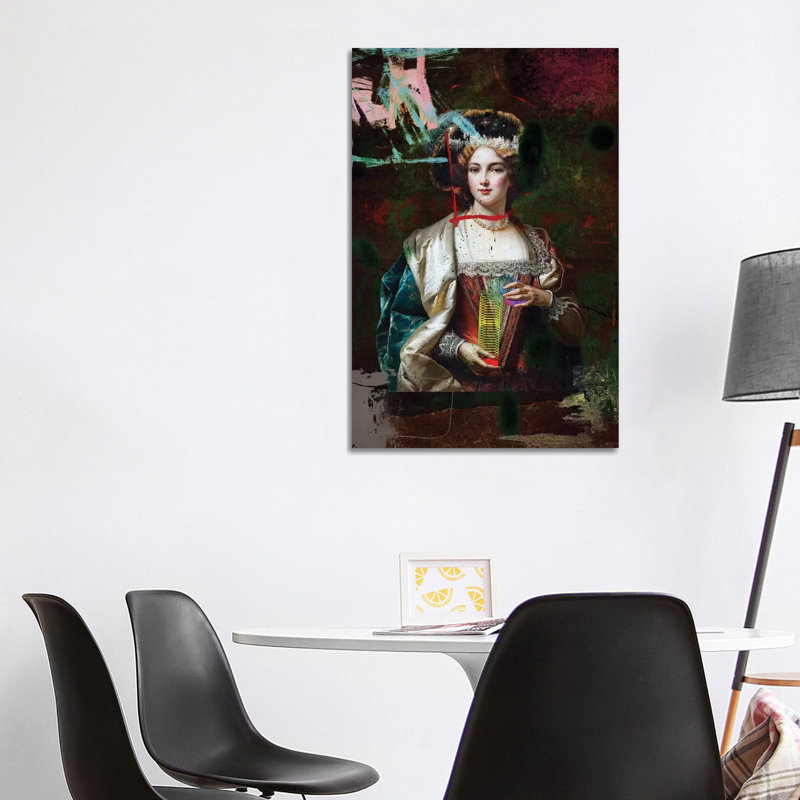 Slinky by José Luis Guerrero - Wrapped Canvas Painting, 101.6 cm H x 66.04 cm W x 3.175 cm D