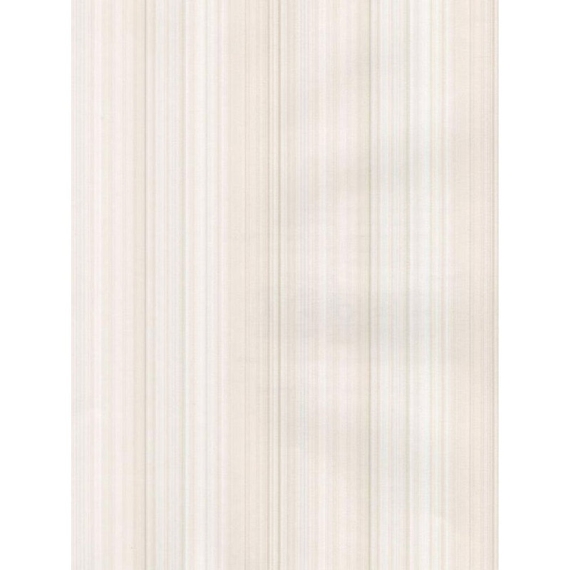 Non-Pasted Striped Wallpaper Roll, Beige/Pink