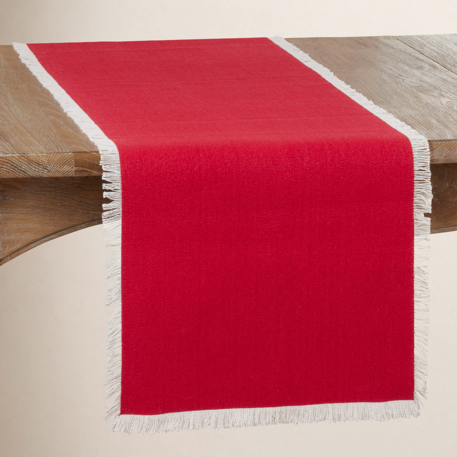 Flamenco Table Runner, Red