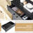 Modern 5 Drawer Chest Storage Dresser Cabinet With Metal Handles-954223139
