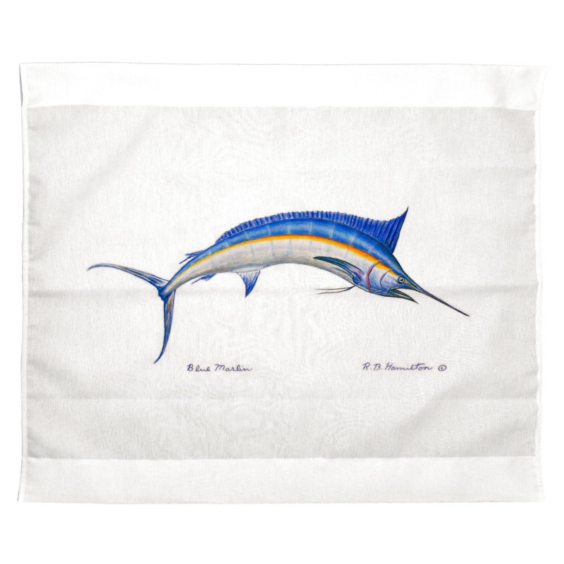 « blue marlin' », impression