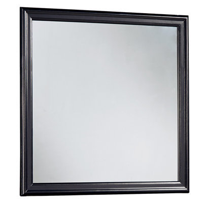 Solid And Engineered Wood Flat Wall Mirror