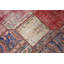 Petits tapis 3,3 x 3,3 pi, tapis rétro, tapis rouge, tapis Oushak, tapis tissés à plat, tapis turc