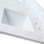 Plateau de meuble-lavabo double 61 po