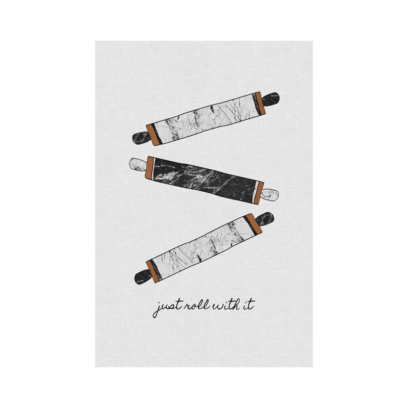 Just Roll With It by Orara Studio - Wrapped Canvas Gallery-Wrapped Canvas Giclée, 20.32 cm H x 30.48 cm W