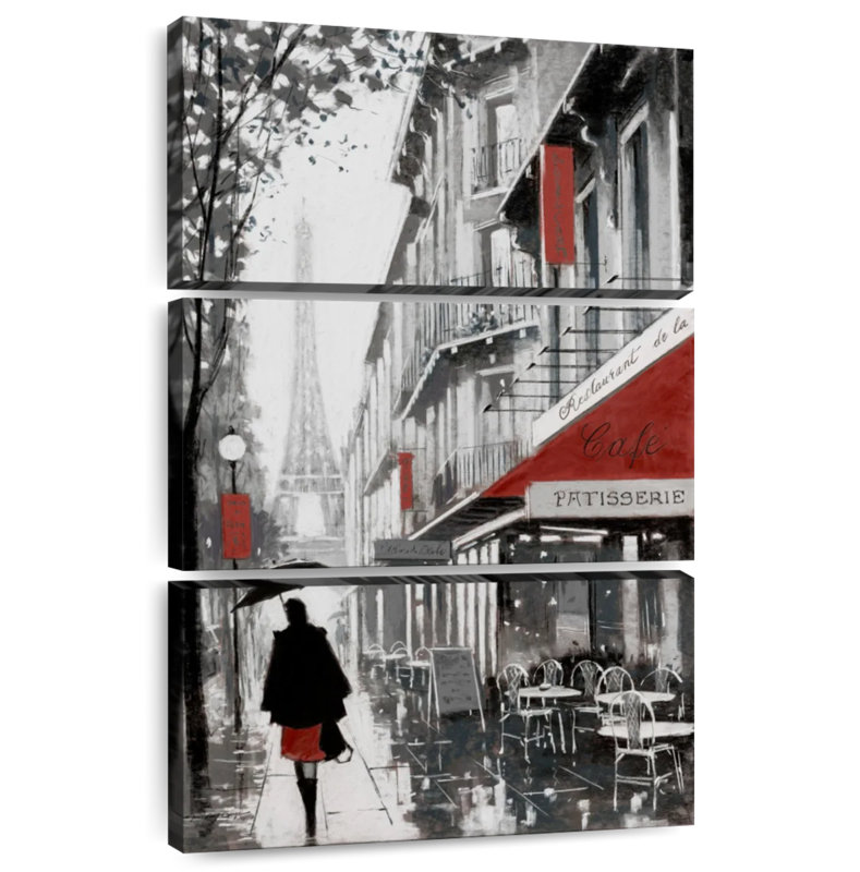 Sireci Rainy Paris I, 57" H x 36" W
