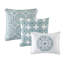 Ensemble de courtepointe en microfibre imprimée de 6 pièces Marina-1941514710