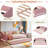 Taomi Upholstered Daybed with Light and Trundle-174515340-174515342