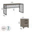 Bureau 60 "avec piédestal mobile-87379437-72164835