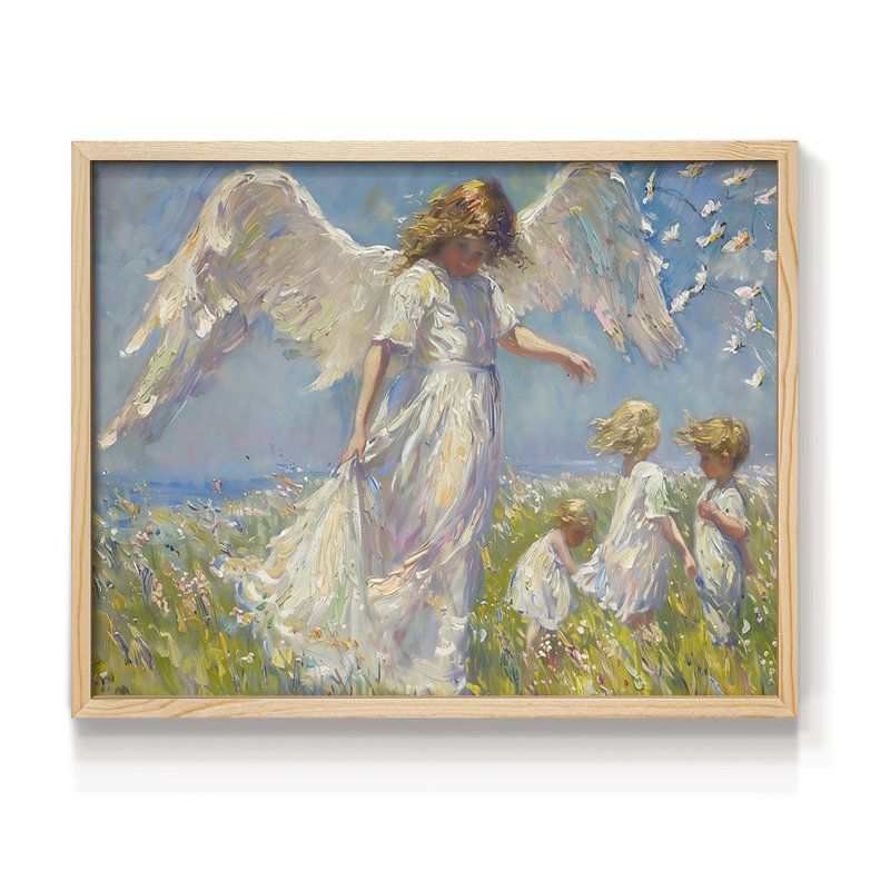 Wildlife Series-XLI -Framed Print - Restickable, Natural, 16" H x 20" W