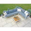 Dwija Metal 6 - Person Seating Group with Cushions-85855269-85855268