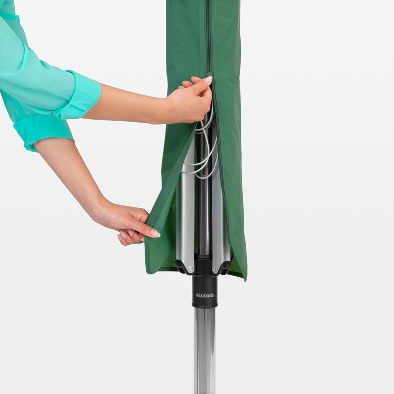 Brabantia Lift-O-Matic 50 m Rotary Clothes Line with Ground Spike