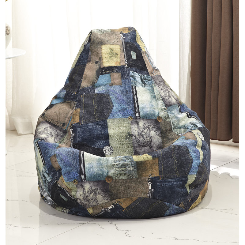 Petit fauteuil à billes et chaise longue