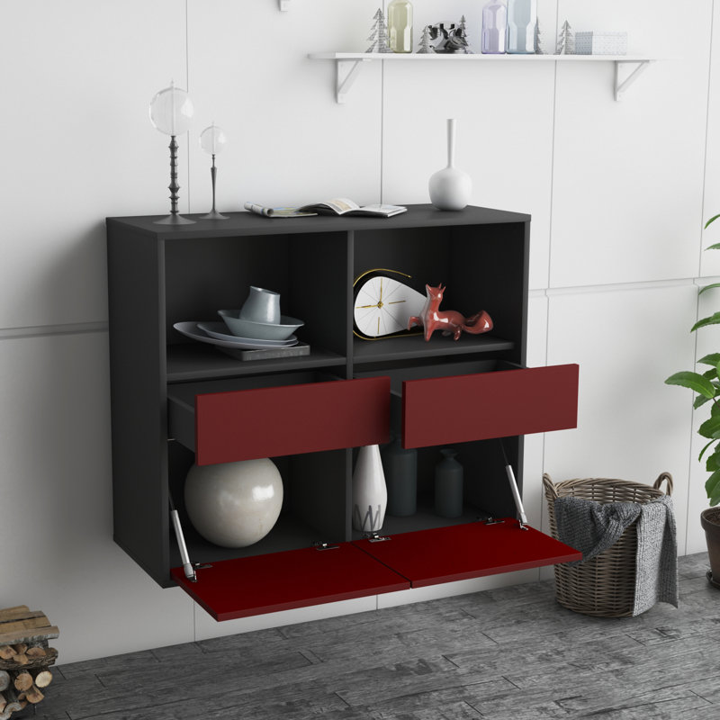 Roudebush 92cm Sideboard, Red