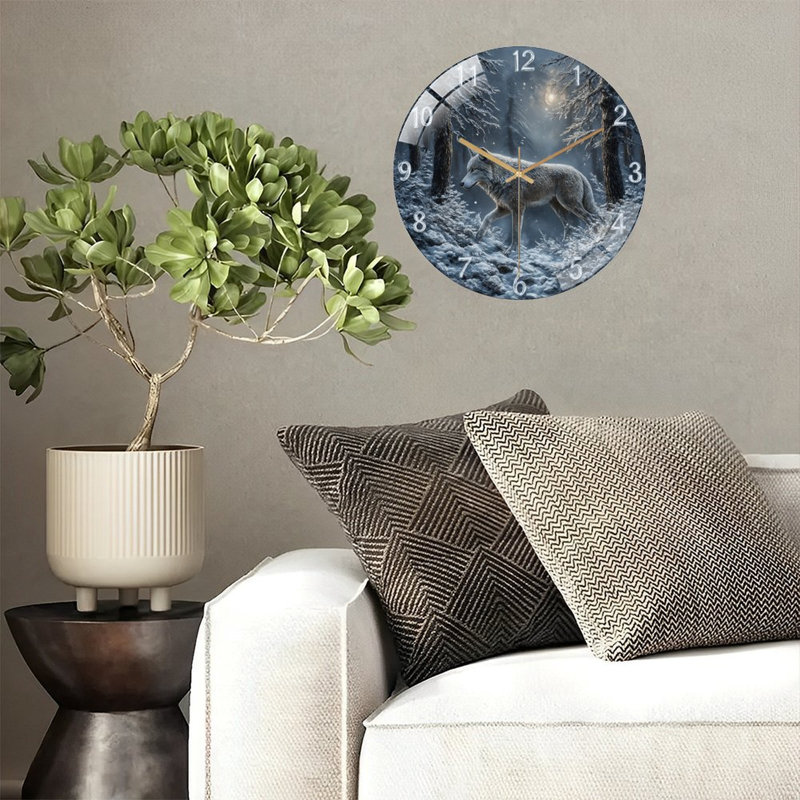 Horloge murale 12 po