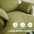 Upholstered Sofa Armchair Accent Chair Modular Sectional Couch Linen Blend Cloud Sofa With Removable Cover for Living Room Bedroom-1084790151