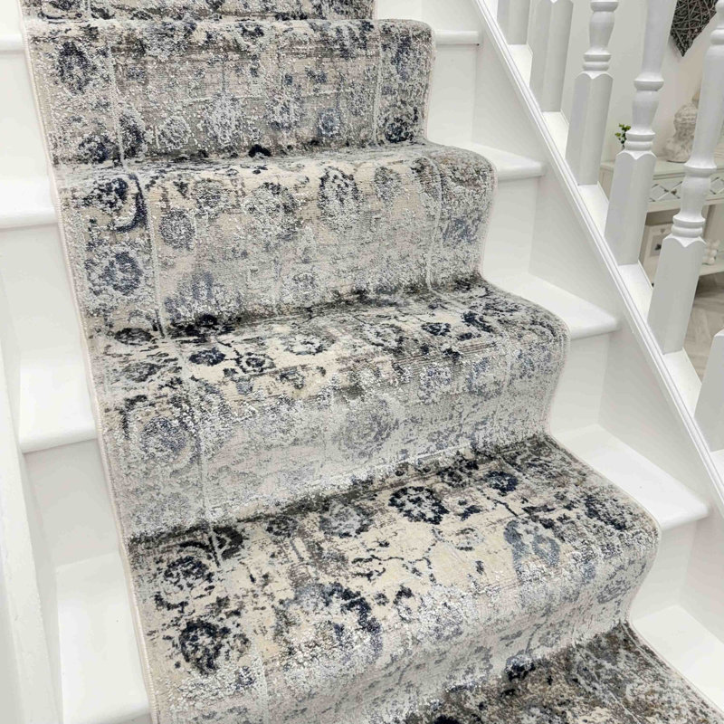 Stair Runner Abstract Area Rug, Stair Runner 66 x 660 cm