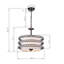 Lustree tambour 4 lumières Baber-630113343
