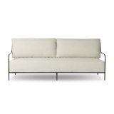 Segovia Outdoor Sofa-78"-Alessi Fawn