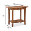 19"W Solid Wood Shower Bench-1679569043