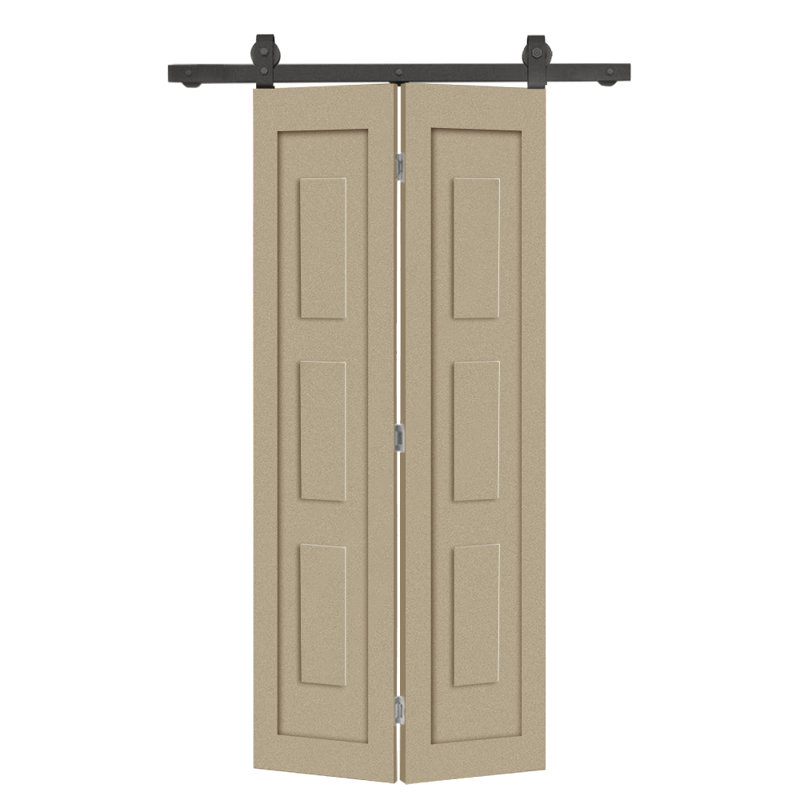 Ensemble de quincaillerie pour porte de grange coulissante 3 pièces, 28 po x 84 po