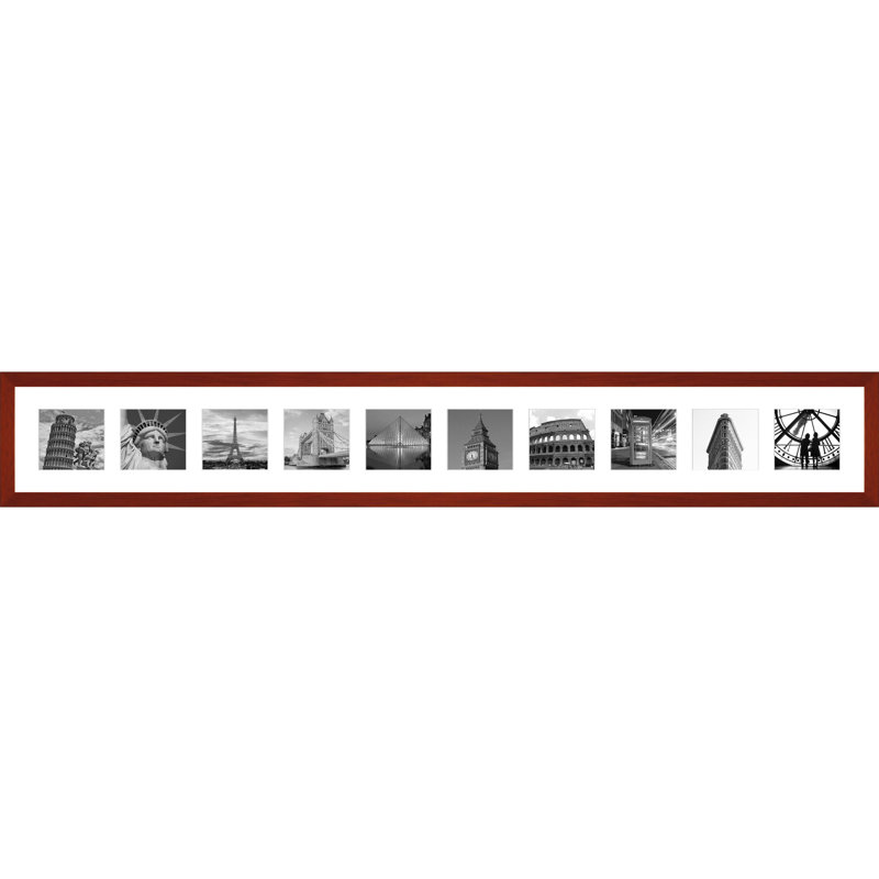 Kyllikki Wood Picture Frame with Mat, Cil