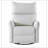 270° Power Swivel Rocker Recliner Chair, Electric Glider Reclining Sofa with USB Ports-1786566440