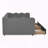 Gingham Daybed Storage Drawers USB Port Wave Shaped-319670699-319670741