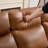 83.86" Wide Modern Overstuffed Top Faux Leather Manual Reclining Sofa With Hidden Cup Holders(Set Of 2)