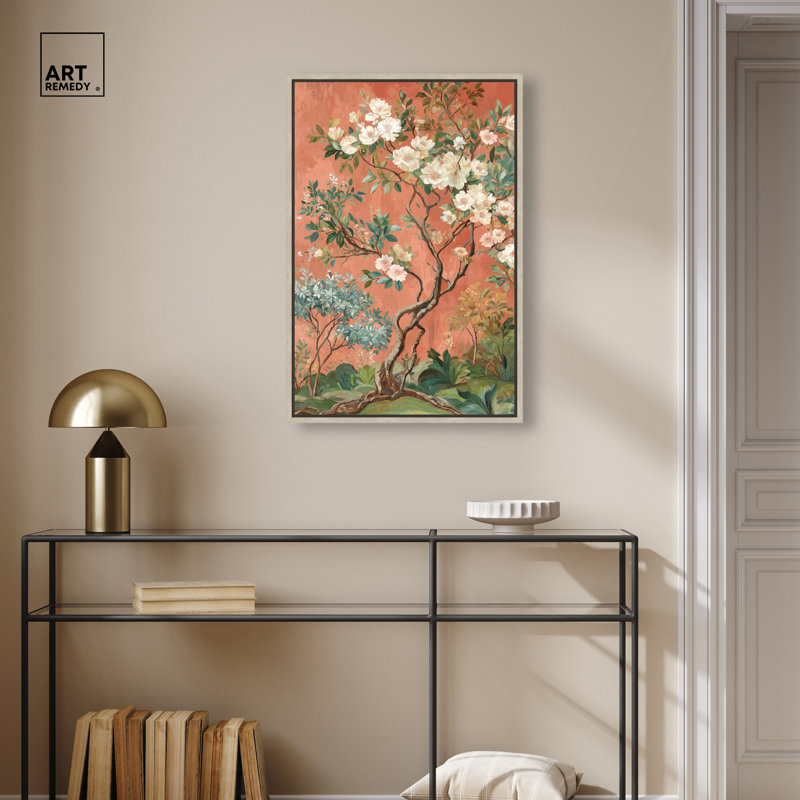 «Gnarled Serenity II», reproduction d'art sur toile encadrée par Art Remedy, cadre en chêne naturel, 20 x 30, 31"H x 21"W