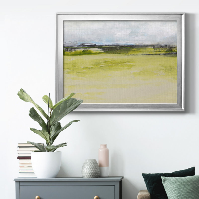 «From The Terrace IV», toile encadrée de qualité supérieure - prête à être accrochée, H 18,5 po x l 24,5 po x P 1 po