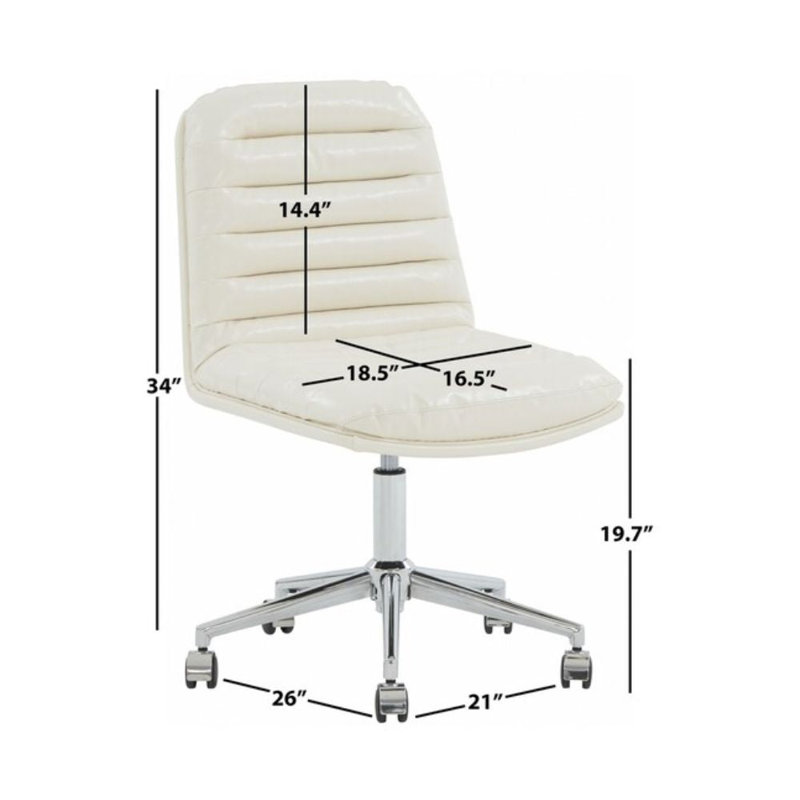 Coro Drafting Chair, White