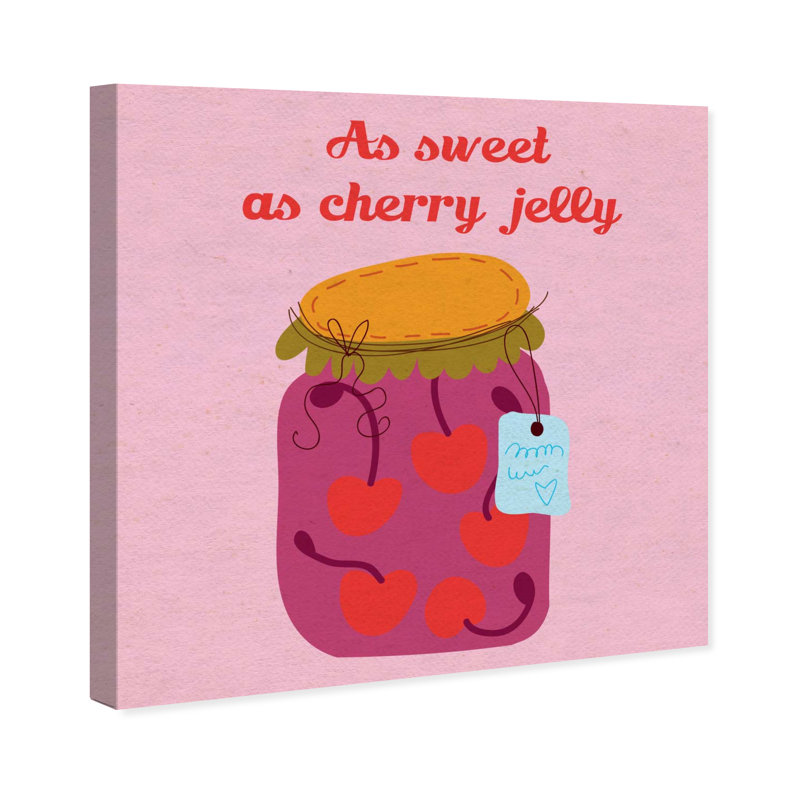 Art sur toile Abby Sweet Cherry, H 24 po x l 24 po x P 1,5 po