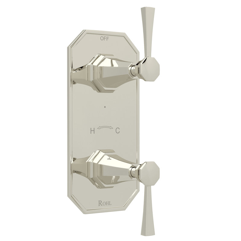 Deco™ 4" x 8.5" Faucet Trim, Polished Nickel
