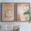 «Wood Grain Suminagashi I», ensemble de 2 impressions encadrées-697998588-697998598