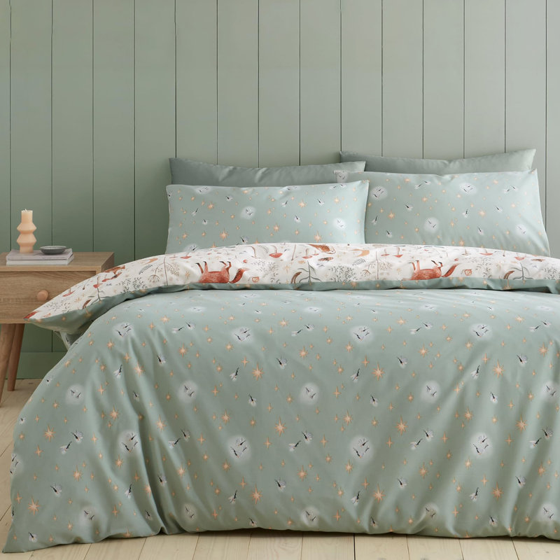 Polyester [EU ONLY] Duvet Cover Set with Pillowcases, Double Duvet Cover + 2 Standard Pillowcases, Natural